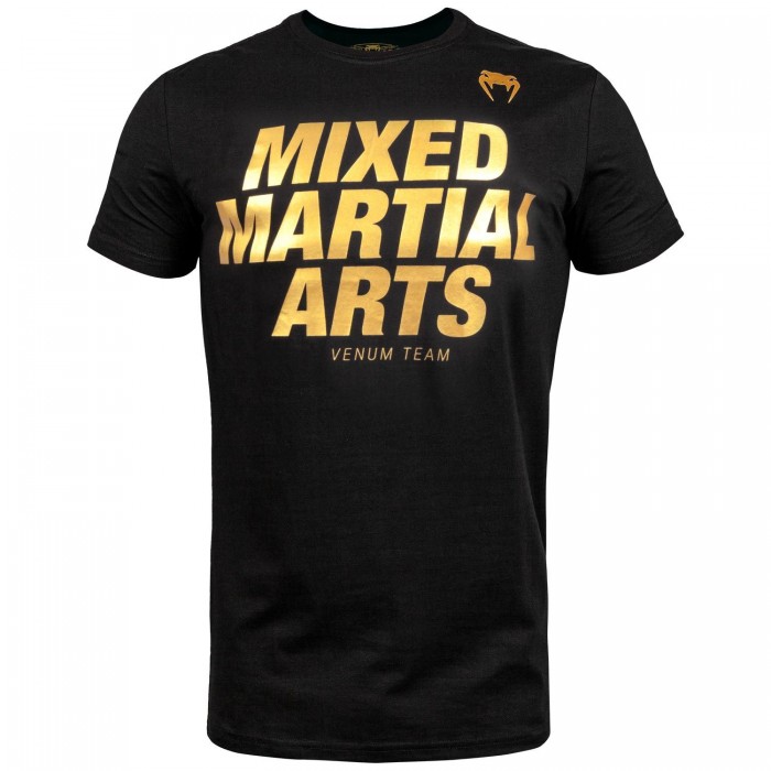 Тениска - Venum MMA VT T-shirt - Black/Gold​